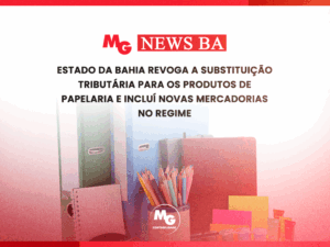 Por meio do Decreto nº 23.605/2025, a partir de 1º.05.2025, o item 12 do Anexo I do RICMS-BA/2012 , que se refere a produtos de papelaria, deixa de integrar o regime de substituição tributária.