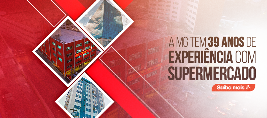 A MG tem 39 anos de experiênncia com supermercado