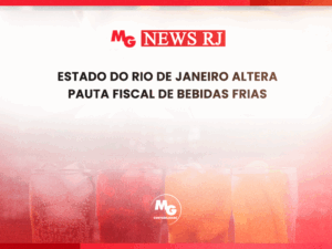 ESTADO DO RIO DE JANEIRO ALTERA PAUTA FISCAL DE BEBIDAS FRIAS