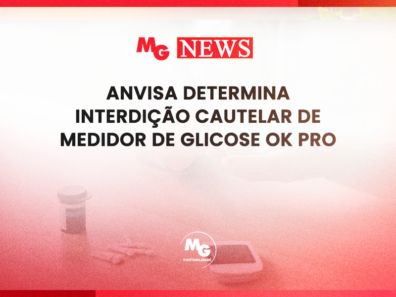 Anvisa determina interdição cautelar de medidor de glicose OK PRO
