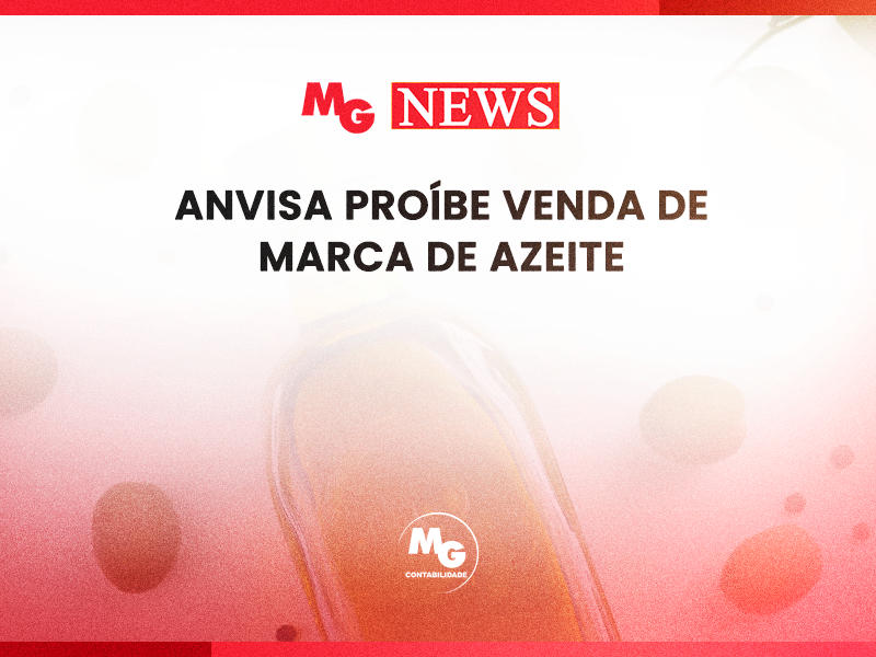 ANVISA PROÍBE VENDA DE MARCA DE AZEITE