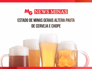 ESTADO DE MINAS GERAIS ALTERA PAUTA DE CERVEJA E CHOPE