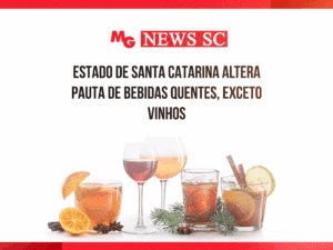 ESTADO DE SANTA CATARINA ALTERA PAUTA DE BEBIDAS QUENTES, EXCETO VINHOS