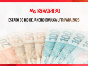 ESTADO DO RIO DE JANEIRO DIVULGA UFIR PARA 2026