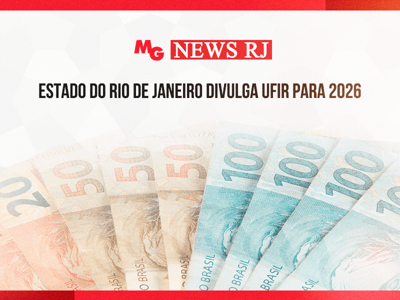 ESTADO DO RIO DE JANEIRO DIVULGA UFIR PARA 2026