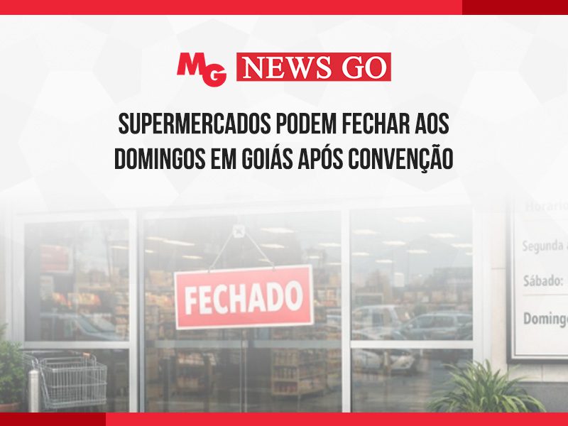 SUPERMERCADOS PODEM FECHAR AOS DOMINGOS EM GOIÁS APÓS CONVENÇÃO