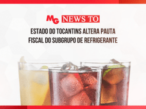 ESTADO DO TOCANTINS ALTERA PAUTA FISCAL DO SUBGRUPO DE REFRIGERANTE
