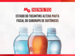 ESTADO DO TOCANTINS ALTERA PAUTA FISCAL DO SUBGRUPO DE ISOTÔNICOS
